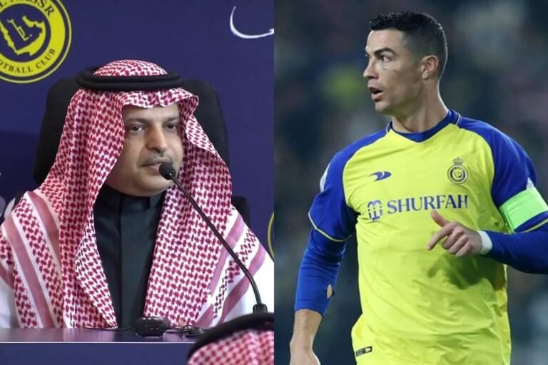 Al Nassr president Musalli Al Muammar slams Ronaldo after resignation Al Nassr president Musalli Al Muammar slams Ronaldo after resignation