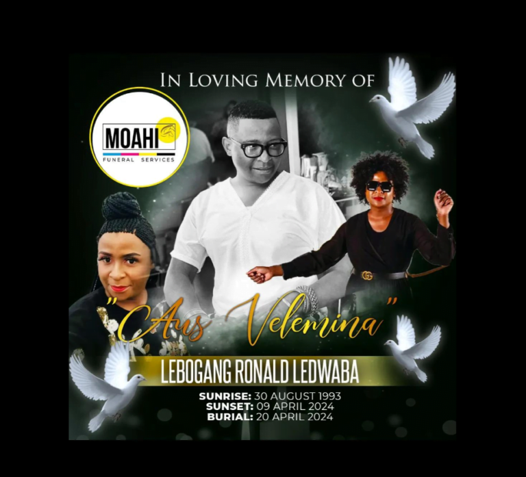 Sad News as Beloved South African Celebrity Lebogang Ronald Ledwaba, Succumbs to Brief Illness Beloved South African Celebrity Lebogang Ronald Ledwaba dies