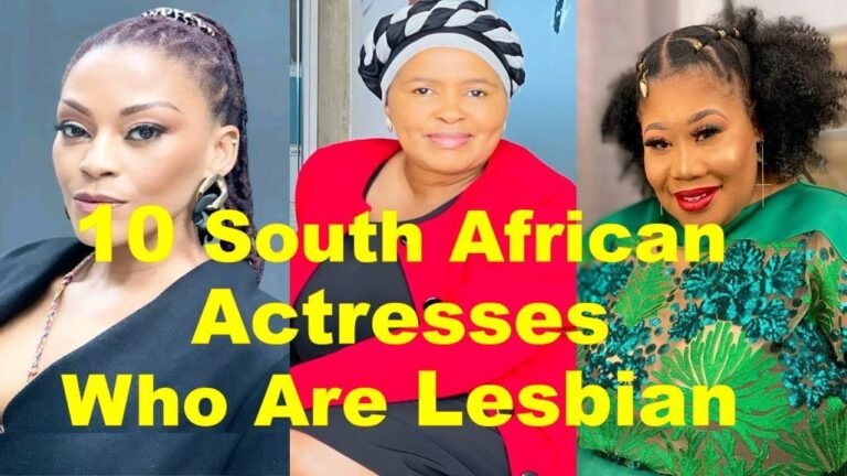 Top 20 South African Actresses Who Are Lesbians=>https://t.ly/KKN1m