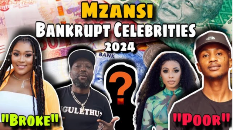 Top 10 South African Celebrities Who Went Broke In 2024 | Mzansi Celebs Who Ruined Their Career