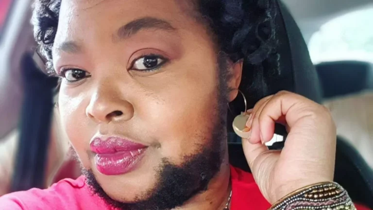 Khosi Buthelezi Has A Beard She Is Comfortable Growing Out