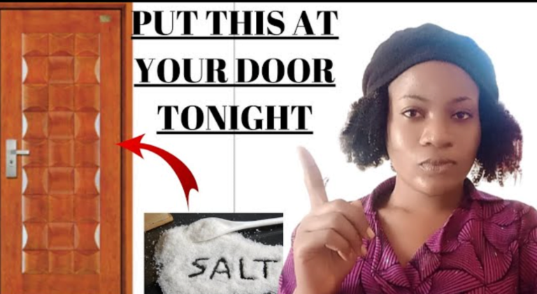 Pour Salt At Your Doorstep Before You Sleep